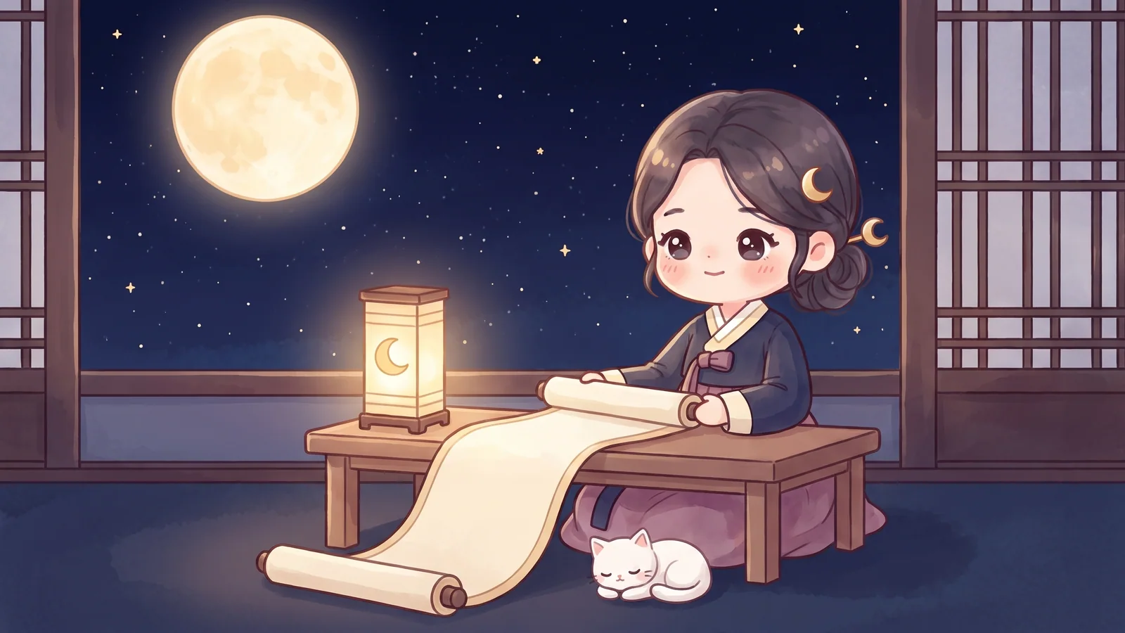 만세력을 펼치는 소월